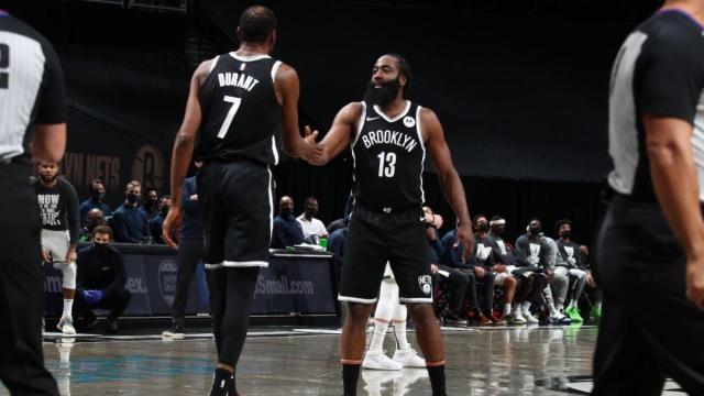 1+1>2！哈登杜兰特无缝衔接 球商是最好的粘合剂